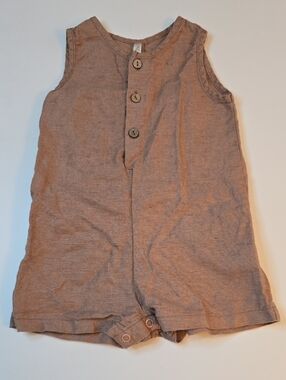 Rylee + Cru Linen Shorts Romper